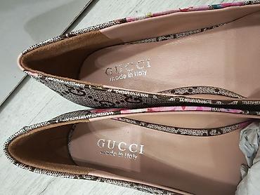 Baletanke: Gucci GG Supreme Blooms baletanke kozne, replika A klase * NOVO * — 9