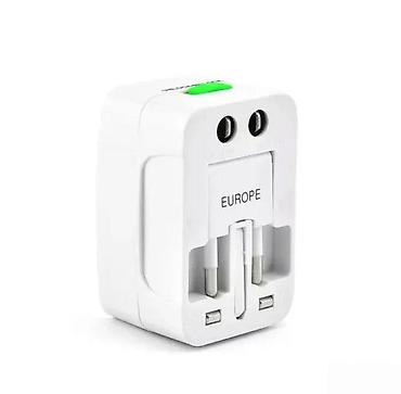 bezicne slusalice za android: Univerzalni putni adapter za ceo svet All In One NOVO. OPIS PROIZVODA — 6