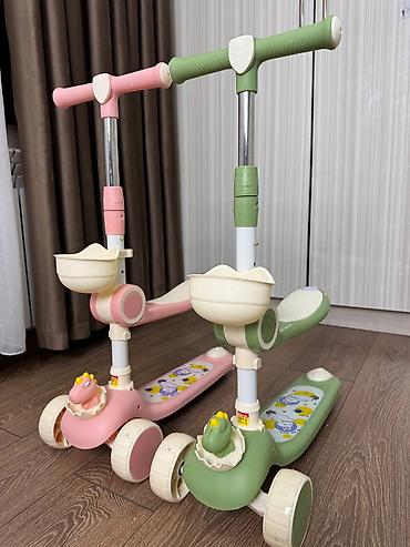 Детские самокаты: Детский самокат с подсветкой и музыкой (для детей от 2 до 6 лет) — 10