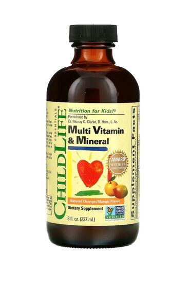 флак: ChildLife Важные питательные вещества, мультивитамины и минералы -