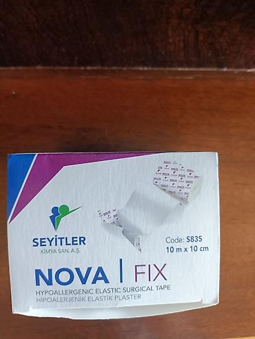 steril sargi paketi: NOVA FIX – Hipoallergen elastik cərrahi yapışqan lent (plaster) — 5
