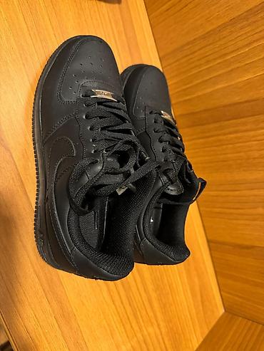 nike krasovkalari: Nike, Ölçü: 38, rəng - Qara, Yeni — 2