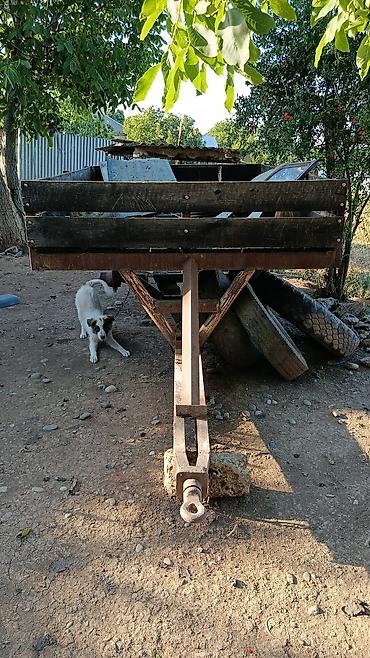 traktor ekskavator satiram: Tək oxlu kənd təsərrüfatı qoşqusı - Traktor üçün dartma halqalı çəki — 1