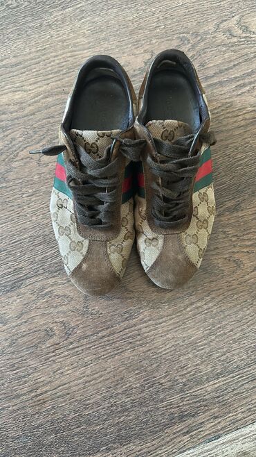 Туфли: Мужские туфли, 37, Gucci, Б/у, цвет - Коричневый, Самовывоз