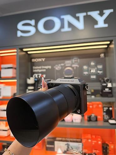 Hasselblad orta format rəqəmsal fotoaparat + uzun fokuslu obyektiv -