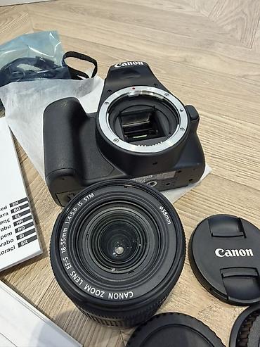 canon 250d: Fotoaparat əla vəziyyətdədir və tam işləkdir. Heç bir texniki problemi — 1