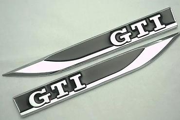 Auto delovi, gume i tjuning: GTI znakovi za krilo. Samolepljiovi znakovi za krilo automobila. ✨ — 3