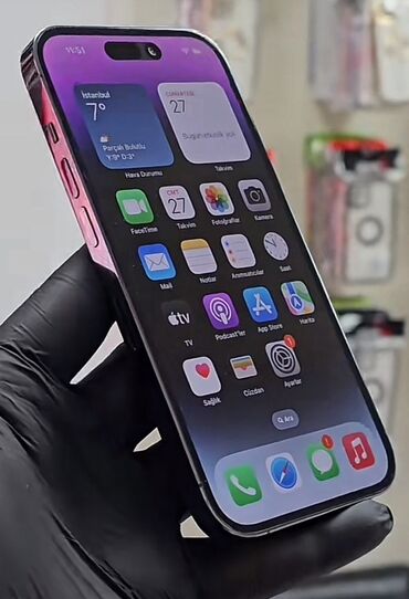 logitech g pro: IPhone 14 Pro, Deep Purple, Face ID