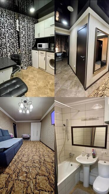 в районе кызыл аскер: 32 м², С мебелью