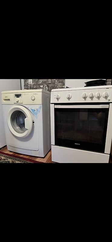 амортизаторы на стиральную машину: Стиральная машина Indesit + электрическая плита BEKO - Стиральная — 1