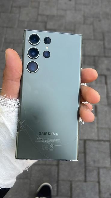 dinamiklər sony: Samsung Galaxy S23 Ultra, rəng - Yaşıl, Qırıq — 3