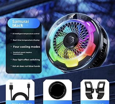 optimal soyuducu: Samurai Black mobil oyun soyuducusu - AI əsaslı ağıllı temperatur — 1