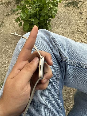 apple watch adapter: İşlənmiş, Smart saat, Apple, rəng - Bej — 3