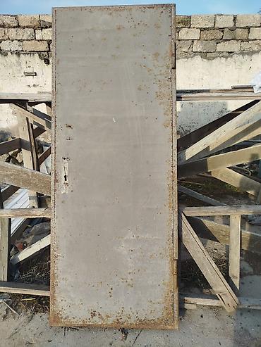 seyf qapi: Metal qapı paneli - Material: tamamilə metaldan (polad təbəqə) — 1