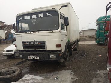 автомобиль токмок: Тягач, MAN, 1987 г., Изотермический
