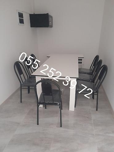 Ofis dəst mebeli: Stol stul Qursu masaları ve stul tppdan satış ölçləri eni 45 uzun 60 — 7