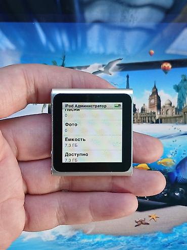 Другая аудиотехника: Apple iPod nano (6‑го поколения), компактный плеер с сенсорным — 7