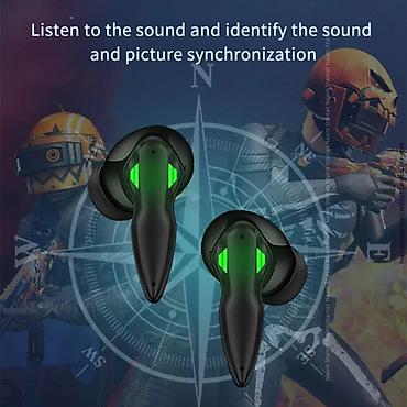 Qulaqcıqlar: RECCI HELMET REP-W48 – Wireless Gaming Earbuds - Bluetooth 5.3 – — 2