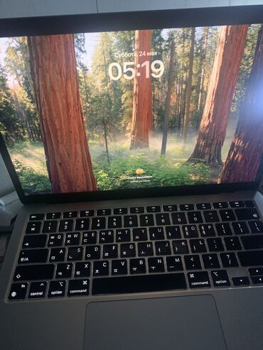 Ноутбуки: Ноутбук, Apple, 16 ГБ ОЗУ, Apple M1, 13.3 ", Б/у, Для работы, учебы, память NVMe SSD