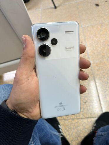 telefon dubay: Xiaomi Redmi Note 13 Pro Plus, 256 GB, rəng - Ağ, 
 Barmaq izi, Sənədlərlə, İki sim kartlı