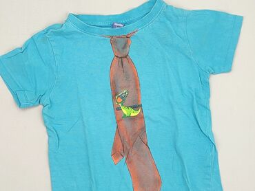 letnie długie sukienki w kwiaty: T-shirt, 4-5 years, 104-110 cm, condition - Very good