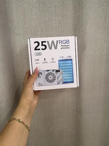 Техника и электроника: RGB foto/video işıq paneli – 25W (U25) - Güc: 25W - Rəng effekti: RGB — 1