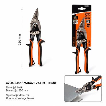 KMT Makaze od nerđajućeg čelika – zasun 9363691-A - Namenjene za
