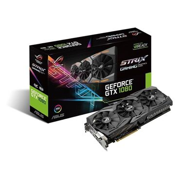 Digər ehtiyat hissələri: Videokart Asus GeForce GTX 1080, 8 GB, İşlənmiş