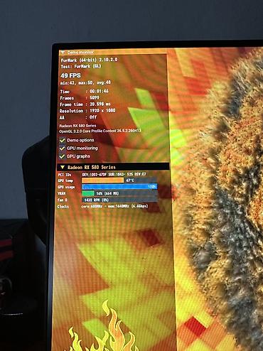 asus rog: Видеокарта для ПК, Б/у, Asus, Radeon RX, 4 ГБ — 6