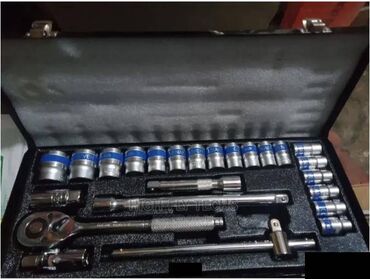 Tool Sets: Kvalitetni 1/2 Dr set velikih gedora od 24 komada Chrome Van