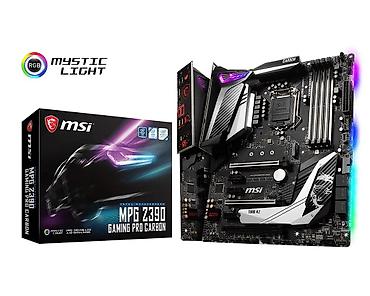 Masaüstü kompüterlər və iş stansiyaları: Ana plata MSI Carbon rgb z390 Processor intel core i3 8100 Ram 32GB — 3