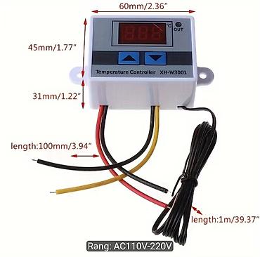 ev quşları: İnkubator üçün Rəqəmsal Termostat XH-W3001 (AC 110V-220V) – Yeni — 1