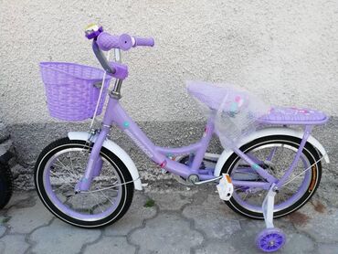 цены на детские велосипеды: Почти Новый детский велосипед ПРИНЦЕССА Диски 14 ДЛЯ ДЕВОЧЕК 4 - 6