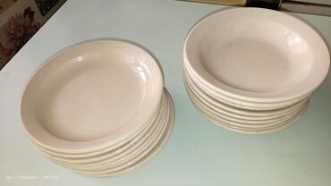 пластик посуда: Набор посуды.плоские 9 шт.суповые 9шт
Джал.45сом