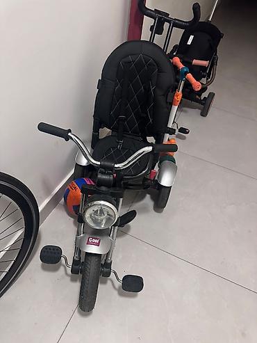 Uşaq dünyası: Velosiped-kalyaska Bel hissesi arxaya enir Baha alinib Qiymet 50 azn — 2