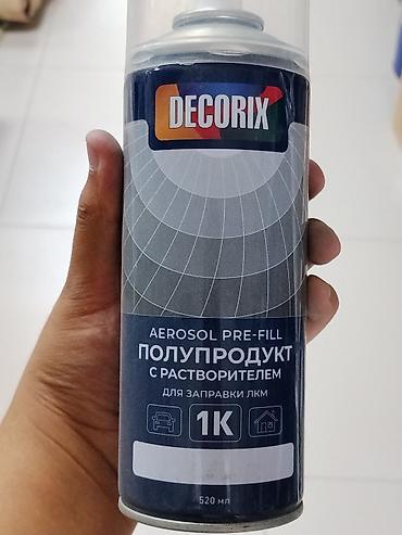 Аэрозольный баллон Decorix Aerosol Pre-Fill, 1K - Полупродукт с