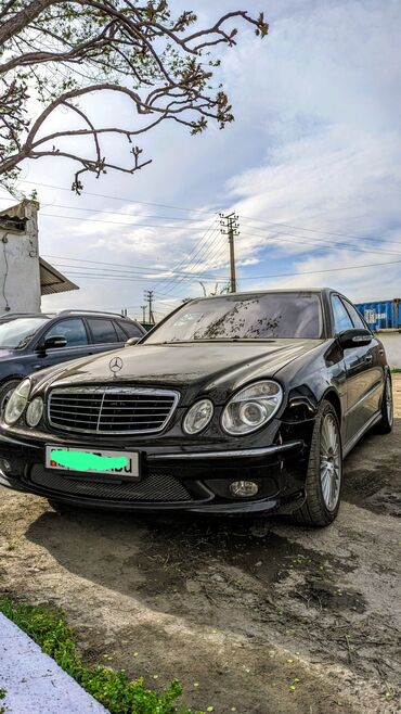 старый мерс: Mercedes-Benz E 50: 2003 г., 5 л, Автомат, Бензин, Седан