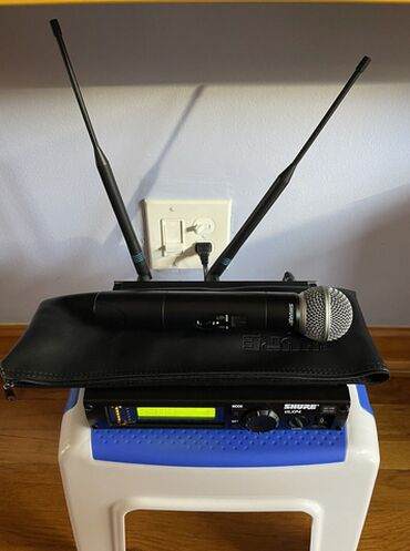 Mikrofonlar: İşlənmiş Radio Mikrofon Shure — 11