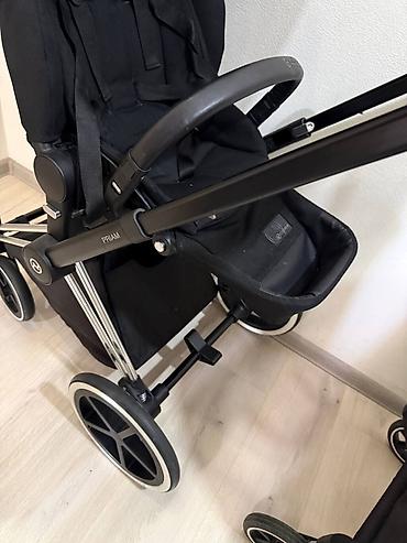 подстаканник сайбекс: Коляска Cybex Platinum (прогулочный блок), цвет Black. - Прогулочное — 5
