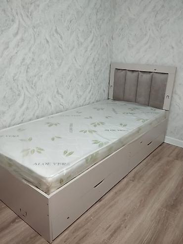 bunk bed: Односпальная кровать, Новый, С матрасом, длина - 200 см — 1