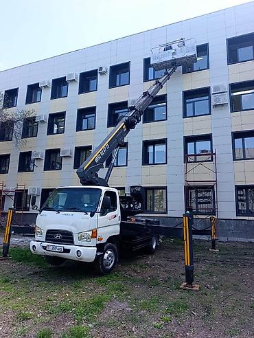 элек: Услуги автовышки (телескопический подъёмник на базе Hyundai) - Тип — 2