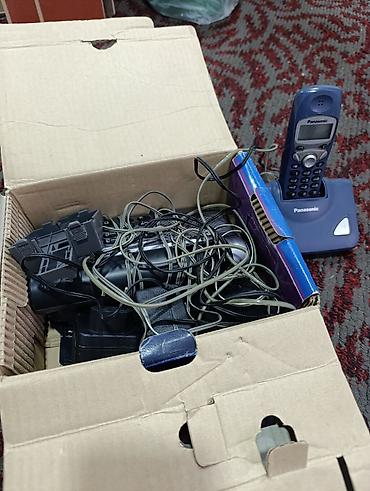 Stasionar telefonlar: Stasionar telefon Panasonic, Simsiz, İşlənmiş — 2