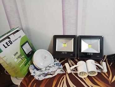 spot isiq: LED işıqlandırma dəsti - 2 ədəd LED proyektor: 30W, IP66. Açıq hava — 1