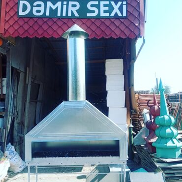 Manqallar, qrillər, barbekyu: Manqal ustu ve borular — 9