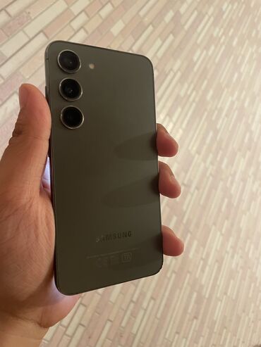 Samsung: Samsung Galaxy S23, 128 GB, rəng - Yaşıl, Barmaq izi