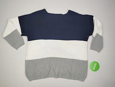 sweter w paski cropp: Jean Pascale, Sweter damski, rozmiar L — 3
