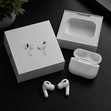 i5 14: Беспроводные вакуумные наушники, Apple, AirPods Pro, Новый — 2