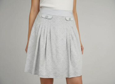 krótkie plisowane spódnice: Women`s skirt, size M (EU 38)