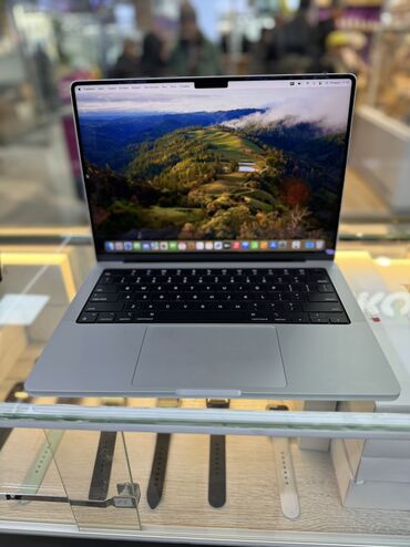 большой ноутбук: Ноутбук, Apple, 16 ГБ ОЗУ, Apple M3 Pro, 14.3 ", Новый, Для несложных задач, память SSD