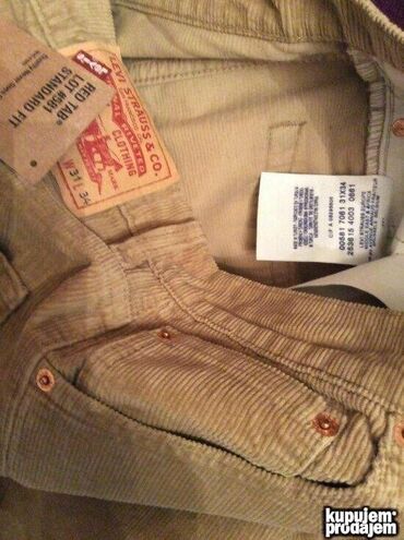 Pantalone: Original LeviS pantalone 34 98% cotton 2% elastin Teget plave Desni — 1